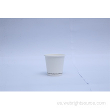 Taza de Libro Blanco Desechable